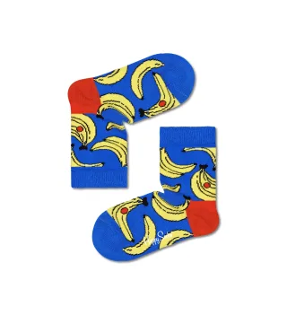 happy socks - Kids Banana Sock Blau