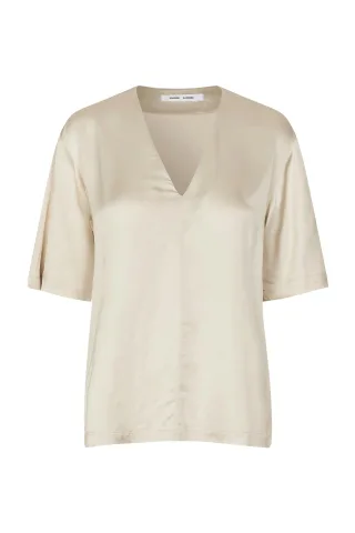 samsøe & samsøe - Bluse - Samelinas beige - Gr. - L