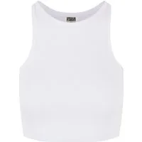 URBAN CLASSICS Tanktop Urban Classics Damen Ladies Organic Cropped Rib Top