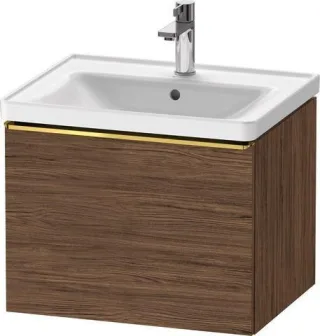 Duravit D-Neo Waschtischunterbau wandhängend Nussbaum dunkel Matt 584x452x440 mm - DE4249034210000 DE4249034210000