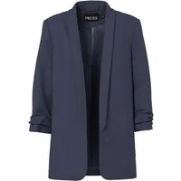 pieces Kurzblazer BOSELLA (1-tlg) Falten