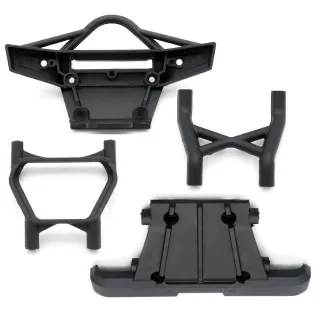 ZD Racing MT16 1/16 RC Car Parts Front Rear Bumper Protector Set Vehicles Models Spare Accessories 16012 16013
