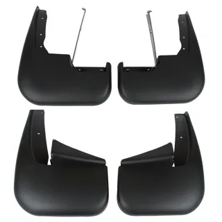 4x Schmutzfänger Spritzschutz Set VORNE + HINTEN für Ford Transit ab 2006-