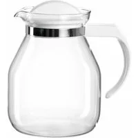 montana-Glas Teekanne :content Weiß