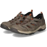 Rieker Rieker 08065-29 Herren Textil & Synthetik brown Slipper