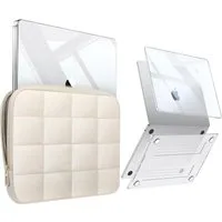 Fintie Laptop-Hülle für MacBook Air 13.6'' M5 M4 M3 M2 (2026-2022) A3449 A3240 A3113 A2681, Ultradünne Hartschale Hülle und Laptoptasche für MacBook Air 13.6 Zoll