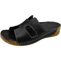 Yu&Luk Pantolette, Damen Sommerschuh, Sandalette, Slipper, offener Schuh Pantolette