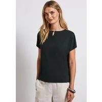 STREET ONE T-Shirt aus softer Viskose