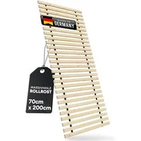 Rollrost Lattenrost Rolllattenrost 24mm 70 x 200 cm Flächenlast 300kg Bettrost, TUGA-Holztech, 70cm 80cm 90cm 100cm 120cm 140cm 160cm 180cm 200cm Lg190 200 210 220cm