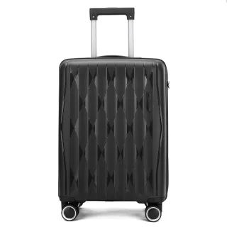 Robuster Hartschalen-Kabinenkoffer 37,5 x 20,5 x 55 cm TSA-Gepäck passend für Easyjet, Ryanair, Wizzair