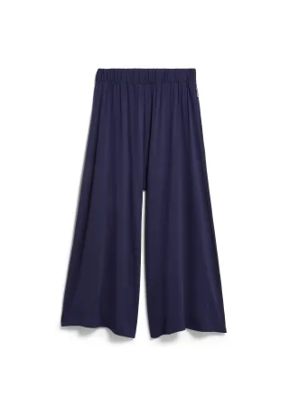 Armedangels - CROPPED JERSEY PANT tinted navy - Gr. - S