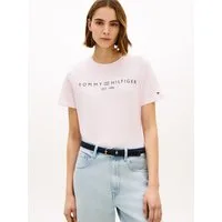 Tommy Hilfiger Kurzarmshirt REG CORP LOGO C-NK SS Baumwolle