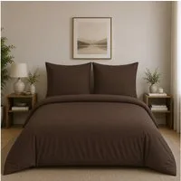 ROLFNERS Bettwäsche 200x200 cm Bettgarnitur Bettbezug Baumwolle 3 tlg, Bettwäsche, 100% Baumwolle, Hautfreundlich, Qualität, Strapazierfähig