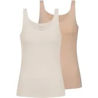Mey Unterhemd 2er Pack Simply Better Invisibles (Spar-Set, 2-St) Unterhemd / Top - Blickdicht - Unsichtbar unter Kleidung