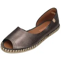 VERBENAS CRUZ NUCLEO METAL GAL Espadrille Plomo