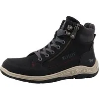 Mustang Shoes Benedetto Schnürboots High Top Sneaker, Schnürboots mit Reißverschluss