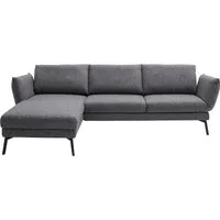 SCHÖNER WOHNEN-Kollektion Ecksofa Spin, Multifunktionssofa, bequem und hochwertig verarbeitet, L-Form, Drehsitz-Funktion, USB-Anschluss, Armlehnfunktion, Rückenverstellung