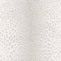 Superfresco Easy Vliestapete Leopard Skin, aufgeschäumt, uni, Luipaard silber 1000x52cm