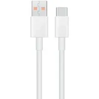 Xiaomi Original Ladekabel / Datenkabel USB-KABEL - USB-A - USB-C 6A 1 m Weiß USB-Kabel, (100 cm)