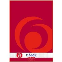 Herlitz Geschäftspapier Herlitz Schulblock / Schreibblock / DIN A4 / Lineatur 28 (kariert)
