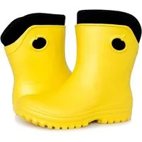 Fortmen Federleichte EVA Gefütterte halbhohe Gummistiefel Damen Thermo 36-41 Gummistiefel wasserdicht
