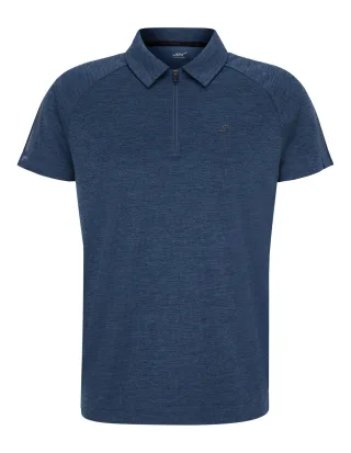 JOY sportswear - IVO Poloshirt dark ink mel. - Gr. - 48