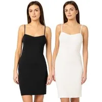 Merry Style Unterkleid Damen kurz Viskose MS10-203 (2-tlg) verstellbare Träger