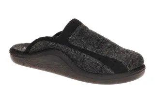 Josef Seibel MONACO H 12 17912 TE432 151 dunkel-grau - bequeme Pantoletten f?...
