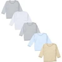 TupTam Wickelshirt TupTam Unisex Baby Wickelshirt Langarm 5er Pack