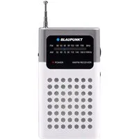Blaupunkt PR4WH – tragbares AM/FM-Radio im Retro-Design Radio (FM-Radio, AM-Radio, integrierter Mini-Klinkenanschluss, integrierter Verstärker)