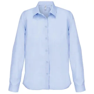 SOLS - "Bailey" Hemd für Damen, Popelin, Langärmlig (Himmelblau)