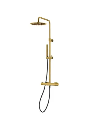 JEE-O Slimline Shower Set, PVD gold matt, 800-6615 800-6615