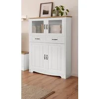 OTTO home Highboard Trinidad, Vitrine, Breite 102 cm