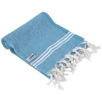 my Hamam Hamamtücher Pestemal Hamamtuch Saunatuch, "Bahar" viele Farben, Baumwolle, Polyester (1-St), saugstark, pflegeleicht, kompakt