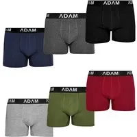 ADAM JEANS Boxershorts die preisgünstigsten Herren Boxershorts auf OTTO Premium Boxer-Shorts (6er-Pack) Männer Boxer Shorts Herren Trunks Unterwäsche Herren Underwear Sale!