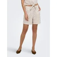 ONLY Shorts ONLEMMIA HW SHORTS PNT Materialmix, locker geschnitten