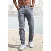 John Devin 5-Pocket-Jeans Straight-fit Jeans aus elastischer Denim-Qualität