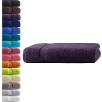 Hometex Premium Textiles Handtuch in Premium Qualität 500 g/m², Feinster Frottier-Stoff 100% Baumwolle, 1x Badetuch, weich, saugfähig, extra schwer & flauschig