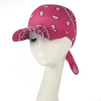 Zaewry Baseball Cap Bandana Cap mit Schleifenbindung Damen,leicht und weich