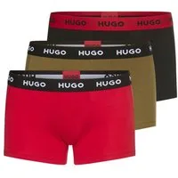 HUGO Trunk TRUNK TRIPLET PACK (Packung, 3-St) mit Logoschriftzug auf dem Bund