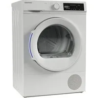 Daewoo Wärmepumpentrockner TD-BR8GP0WE0-DE, DrumLight, BabyCare, Startzeitauswahl, Knitterschutz