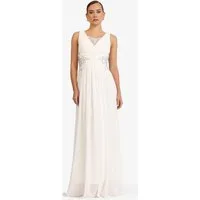 Kraimod Abendkleid mit Schmuckapplikation und V-Ausschnitt