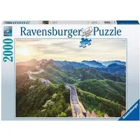 Ravensburger Puzzle Chinesische Mauer im Sonnenlicht, 2000 Puzzleteile, Made in Germany