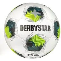Derbystar Fußball Brilliant TT DB v24 (Tainingsball) weiss/grün/gelb - 1 Ball