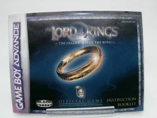 Der Herr der Ringe: Die Gefährten [Game Boy Advance] Anleitung