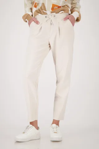 monari - Sweathose mit Bindeband champagne beige - Gr. - 44