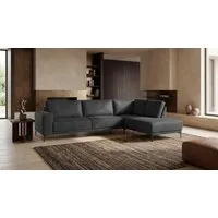 OTTO home Ecksofa OLAND Luxus-Microfaser L-Form, B: 289 cm, Skandi-Design