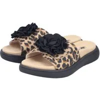 Rieker Pantolette Sommerschuh, Hausschuh, Strandschuh mit bequemem Fußbett