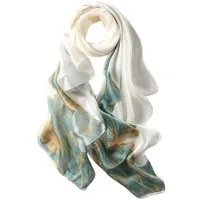 Cachito Modeschal Blumen Modeschal Elegante Stola, Damen Schal, Glatt und weich