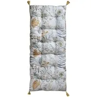 Chic Antique Liegenauflage Chic Antique - Liegestuhl Auflage Polster 180x70cm Blumenmuster Opal